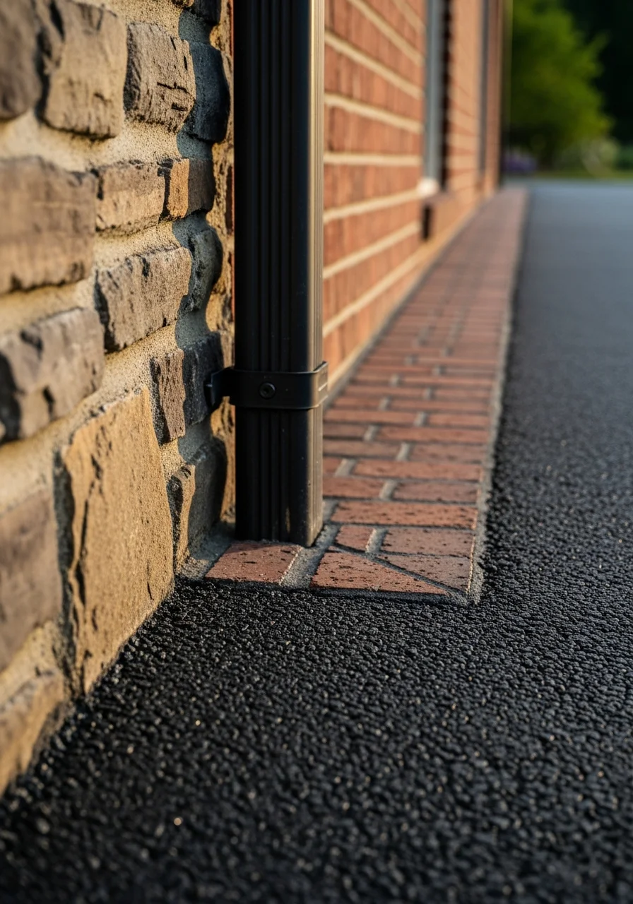 Detail shot of Roanoke home exterior showing quality finishes and weather-resistant construction suited to mountain climate.